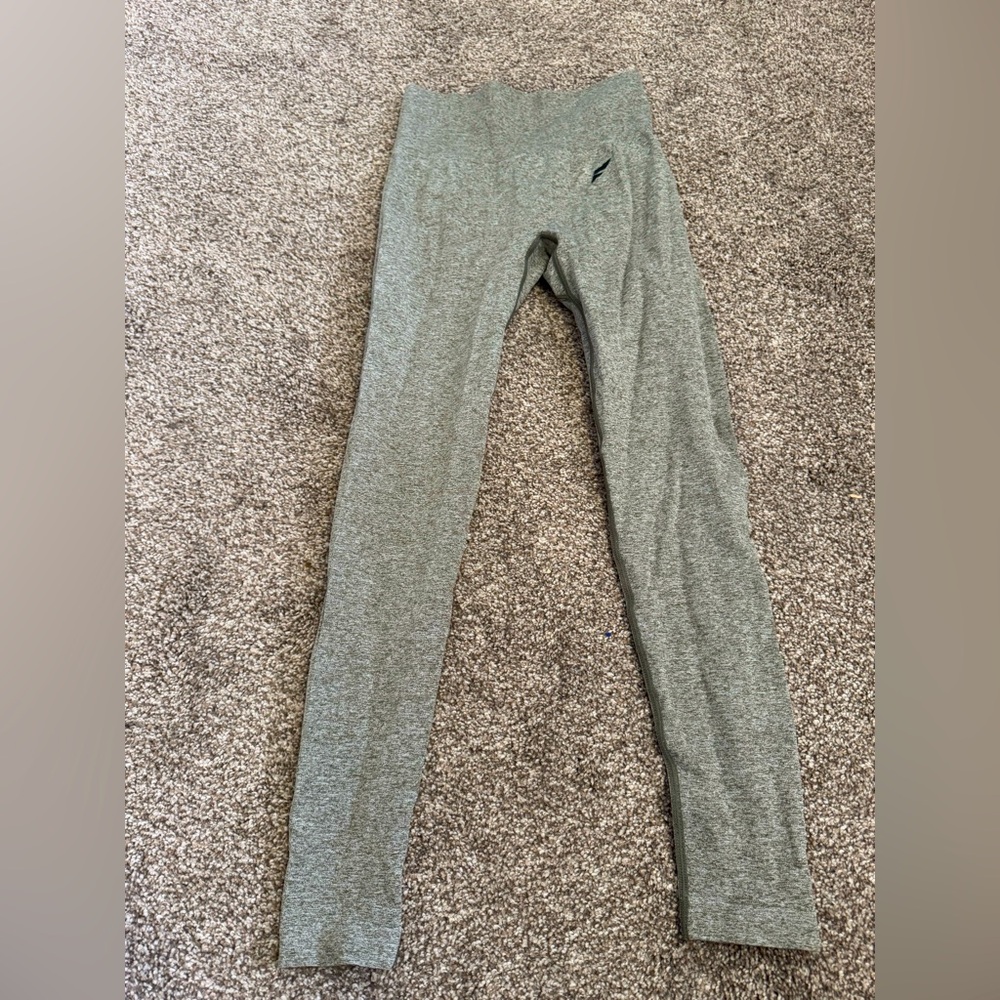 Flag Nor Fail leggings - greenish/ grey